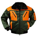 NORWAY ROTDORN Forst-Pilotenjacke 4 in 1 Grün/Orange L