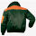 NORWAY ROTDORN Forst-Pilotenjacke 4 in 1 Grün/Orange 2XL