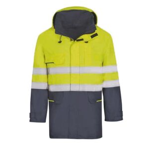 gammatex Warnschutz-Jacke FA 3000 VIVA Gelb/Navy Länge 90 cm inkl. Wechselfutter 2XL