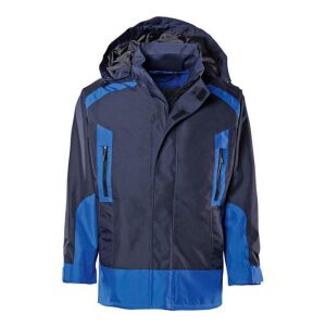 gammatex Wetterschutz-Jacke DUOLINE navy/royal Länge 90 cm Inkl. Wechselfutter M