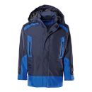 gammatex Wetterschutz-Jacke DUOLINE navy/royal Länge...