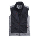 KORSAR ATHLETIC Softshellweste Schwarz/Grau XL