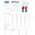 KORSAR ATHLETIC Softshellweste Schwarz/Grau XL