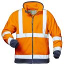 ELYSEE BENEDIKT Warnschutz-Fleecejacke Orange/Marine M