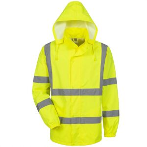 SAFESTYLE ONNO Warnschutz-PU-Regenjacke Gelb 2XL