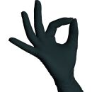 STRONGHAND SHATIN Nitril Einweg-Handschuhe Schwarz 8(M)