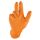 STRONGHAND GRIP Nitril Universal-Handschuhe Orange 9(L)