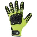 ELYSEE RESISTANT Mechaniker-Handschuhe Schwarz/Gelb