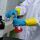 STRONGHAND KENORA Neopren Chemikalienschutz-Handschuhe Blau/Gelb 10(XL)