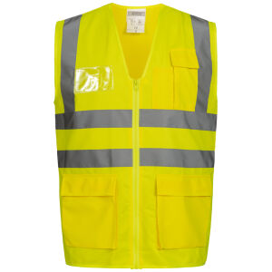 SAFESTYLE ALBIN Warnschutz-Weste Gelb S