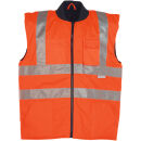 PLANAM Warnschutz-Winterweste Orange