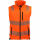 PREVENT Trendline Warnschutz-Softshellweste Orange/Schwarz M