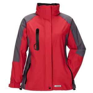 PLANAM OUTDOOR Shape Damen Jacke 3 in 1 Rot/Grau