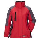 PLANAM OUTDOOR Shape Damen Jacke 3 in 1 Rot/Grau