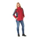 PLANAM OUTDOOR Shape Damen Jacke 3 in 1 Rot/Grau
