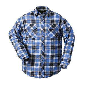 CRAFTLAND ONTARIO Thermohemd Blau Kariert 2XL