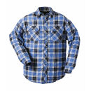 CRAFTLAND ONTARIO Thermohemd Blau Kariert 3XL