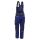 grizzlyskin Latzhose IRON kornblau/schwarz Gr. S60