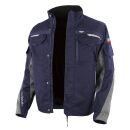 grizzlyskin Bundjacke IRON marine/grau Gr. M (46/48)