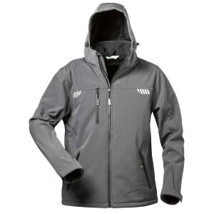 ELYSEE APOLLO Softshelljacke mit Fell Grau Gr. XL