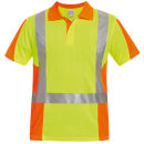 ELYSEE ZWOLLE Warnschutz Polo-Shirt Gelb/Orange
