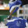 KORSAR SUPER-TOUCH BLUE Mechaniker-Handschuhe Blau/Weiß
