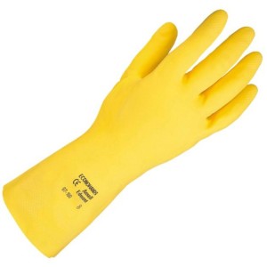 ANSELL 87-190 Econohands Chemikalienschutz-Handschuhe Gelb 7(S)