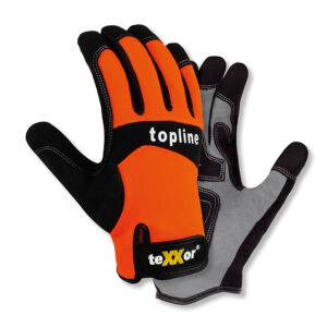 teXXor topline IRVINE Mechaniker-Handschuhe Orange 9(L)