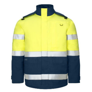 lamigard Warn-Wetterschutz-Jacke ULTRA FA 4000 Gelb Länge 90 cm gefüttert