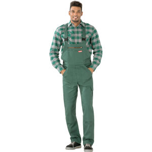 PLANAM BW290 Cargo-Latzhose Mittelgrün Gr. 26