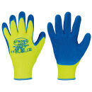 STRONGHAND HARRER Winter-Handschuhe Gelb/Blau 10(XL)