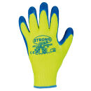 STRONGHAND HARRER Winter-Handschuhe Gelb/Blau 10(XL)