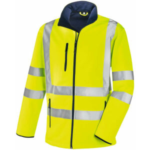 teXXor NIAGARA Warnschutz-Softshelljacke Gelb Gr. XXL