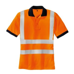 teXXor SYLT Warnschutz-Polo-Shirt Orange