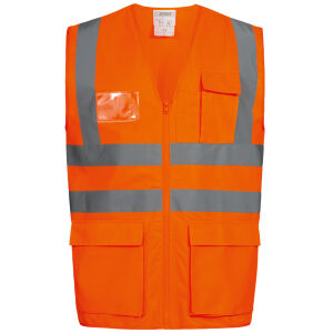 SAFESTYLE EWALD Warnschutz-Weste Orange 3XL