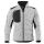 PROTECTANO Strickfleecejacke Weiß-Melliert XL