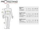 PROTECTANO Strickfleecejacke Schwarz XXL