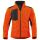 PROTECTANO Strickfleecejacke Orange M