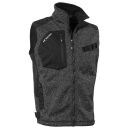 PROTECTANO Strickfleeceweste Schwarz Gr. L