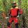 ELYSEE ESCHE Forst-Softshelljacke Rot/Gelb/schwarz L