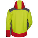 ELYSEE SCHLEHE Forst-Softshelljacke Gelb/Rot/schwarz XXL
