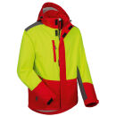 ELYSEE SCHLEHE Forst-Softshelljacke Gelb/Rot/schwarz XXL