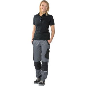PLANAM NORIT Damen Bundhose Schiefer/Schwarz 38