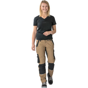 PLANAM NORIT Damen Bundhose Sand/Schwarz 36