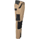 PLANAM NORIT Damen Bundhose Sand/Schwarz 36
