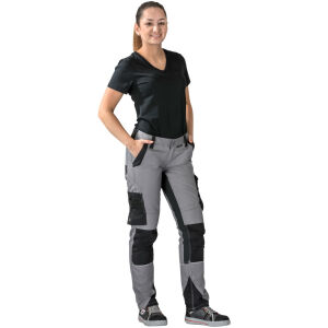 PLANAM NORIT Damen Bundhose Zink/Schwarz 34
