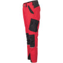 PLANAM NORIT Damen Bundhose Rot/Schwarz