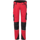 PLANAM NORIT Damen Bundhose Rot/Schwarz 40