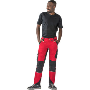 PLANAM NORIT Herren Bundhose Rot/Schwarz 54