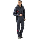 PLANAM HIGHLINE Softshelljacke Schiefer/Schwarz XL